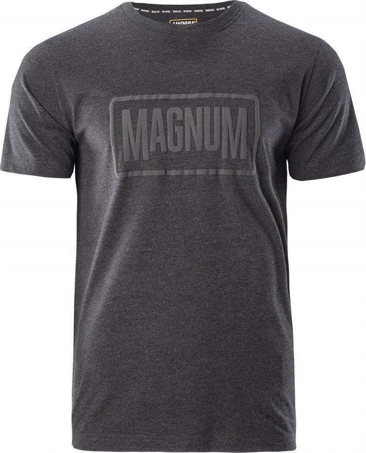 Magnum KOSZULKA MAGNUM ESSENTIAL T-SHIRT 2.0 BLACK MELANGE M