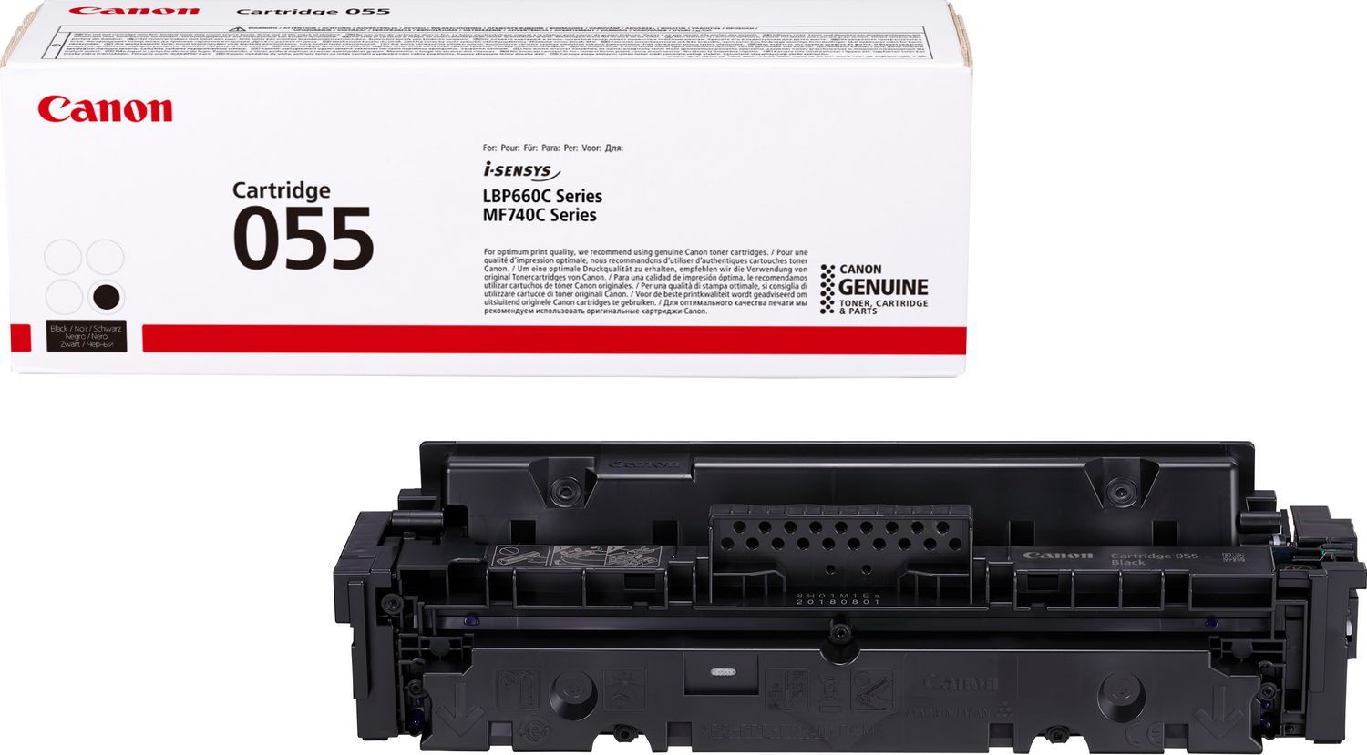Toner Canon CRG-055 Black Oryginał (3016C002)