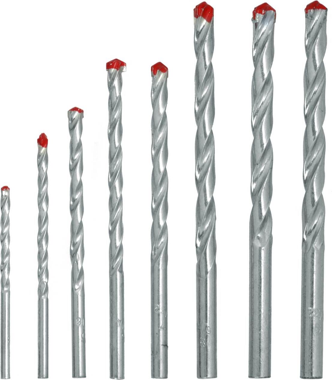 Wiertło Geko walcowe 10 5 6 8 4 7 3 9mm zestaw