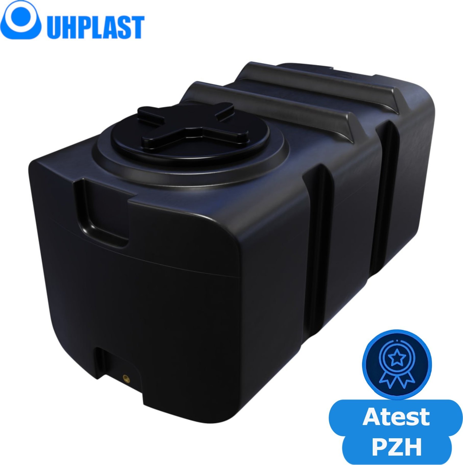 UHP Zbiornik na wodę 400l UHP KUBATON SK-400 Czarny