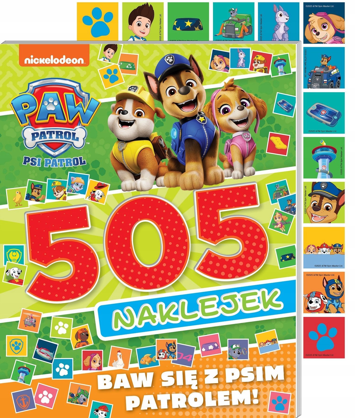 Psi Patrol 505nakl.Baw się z Psim Patrolem 29419