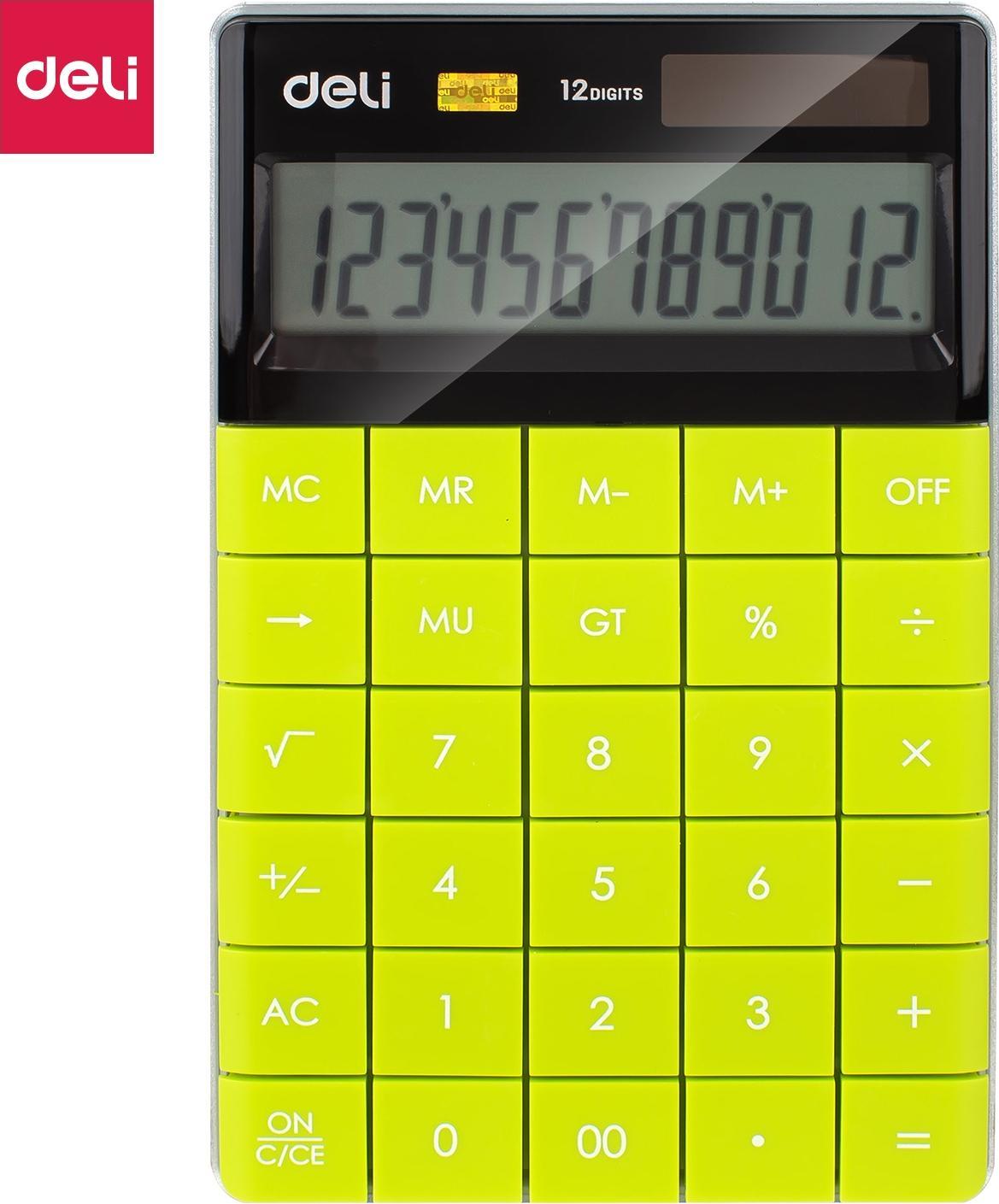 Kalkulator Deli KALKULATOR DELI 1589 ZIELONY
