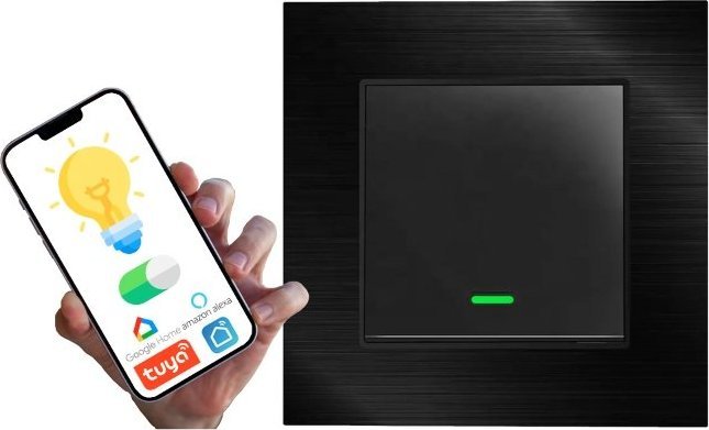 Spreest WŁĄCZNIK ŚWIATŁA LED POJEDYNCZY PREMIUM SMART WIFI