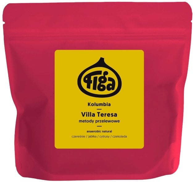 Kawa ziarnista Figa Coffee Kawa ziarnista Kolumbia Villa Teresa Filtr 200g