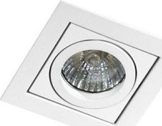 Azzardo Oprawa podtynkowa kostka biała AZzardo PACO 1 AZ0796