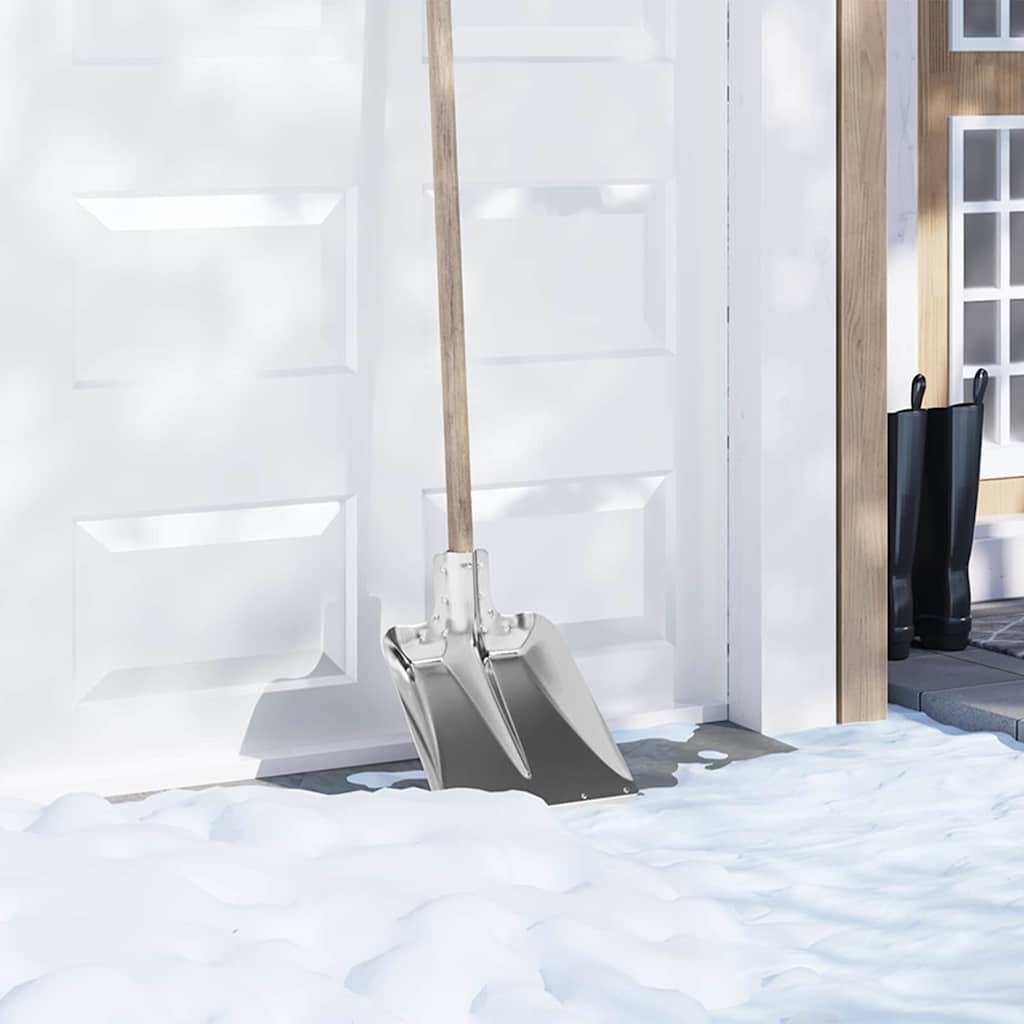 vidaXL Głowica łopaty 4 pcs Srebrny 41,5 x 32,5 cm Aluminium