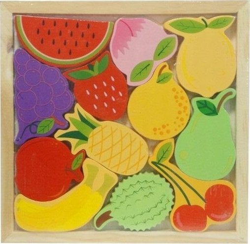 PuzzleOK Wooden 3D - fruits