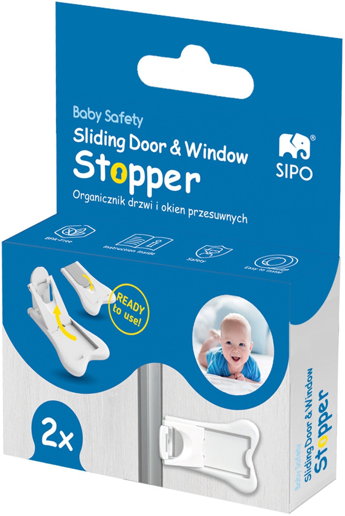 SIPO-SBS-D11 ZABEZPIECZENIE DRZWI PRZESUWNYCH