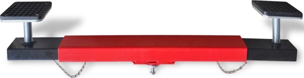 vidaXL adapter belka poprzeczna do podnoszenia 2 tony czerwona (141973)