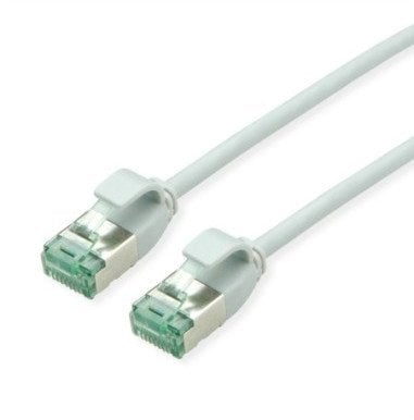 ROLINE RM U/FTP DataCenter Patch Cord Cat.6A (Class EA), wąski, szary, 0,5 m