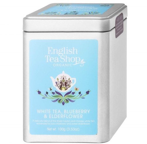 English Tea Shop Herbata biała White Tea Blueberry Elderflower 100g