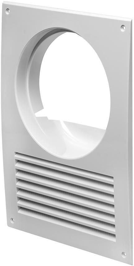 GRILLE-ADAPTER, D125 250X180MM