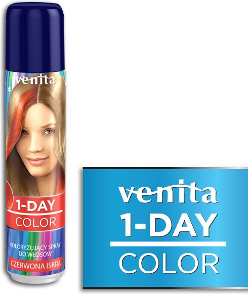 Venita 1-Day color spray 4 Czerwona Iskr