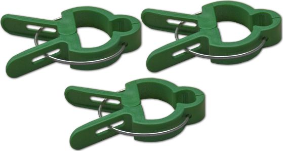 Bradas Klipsy do mocowania roślin - 2 rozmiary 20szt. Bradas 4385