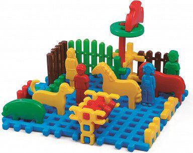 Marioinex wafle Mini Farma 31 elementów