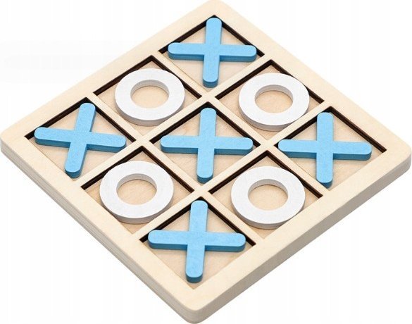 Pan i Pani Gadżet Kółko i Krzyżyk Dla Dzieci Gra Zabawka Drewniana Tic Tac Toe