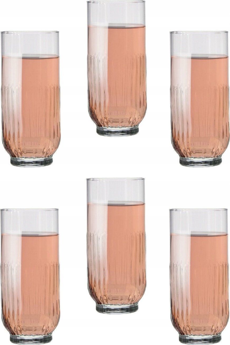 Kadax KADAX Szklanki 395ml Do Drinków Napojów Soku 6szt