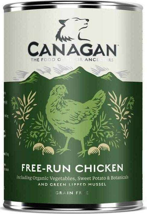 Canagan CANAGAN PIES pusz.400g FREE RUN CHICKEN KURA /6