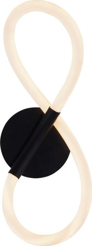 Kinkiet Zumaline Kinkiet LED 14W BALBO 20006W-BK Zuma Line