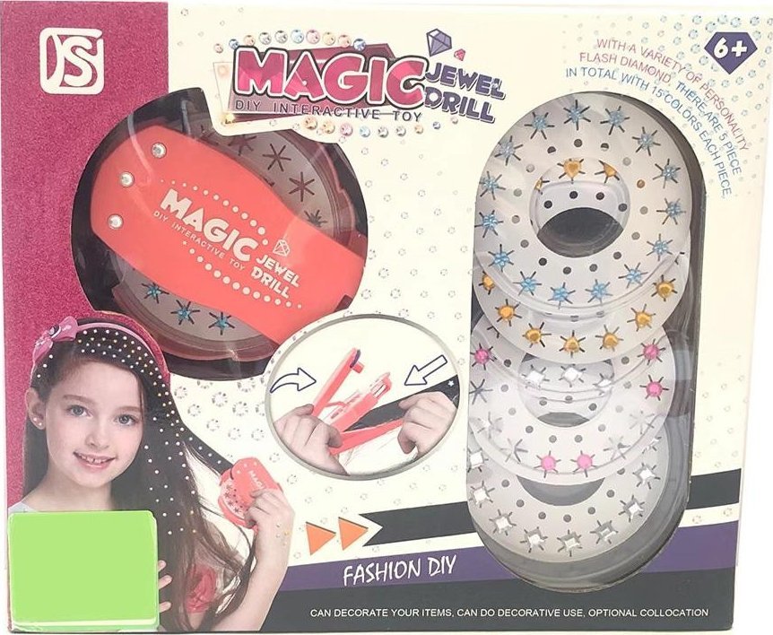 Askato Zestaw do zdobienia włosów ASKATO