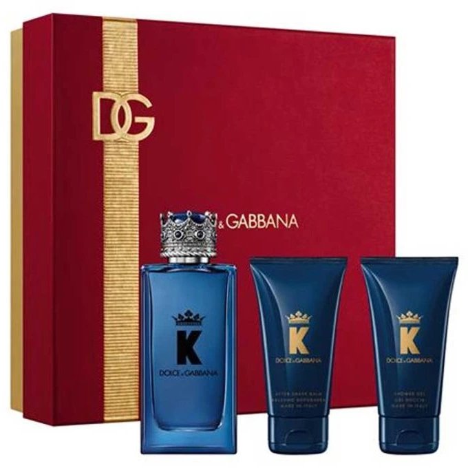 Dolce & Gabbana K Pour Homme Żel Pod Prysznic 50Ml + Balsam Po Goleniu 50Ml + Woda Toaletowa 100Ml