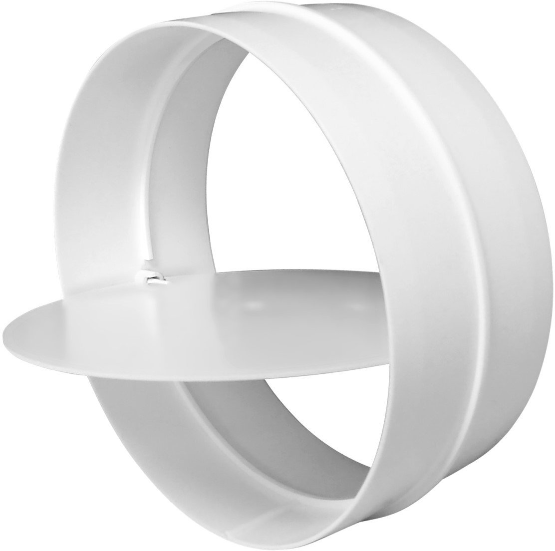 Duct connection with check valve AV150, DN150