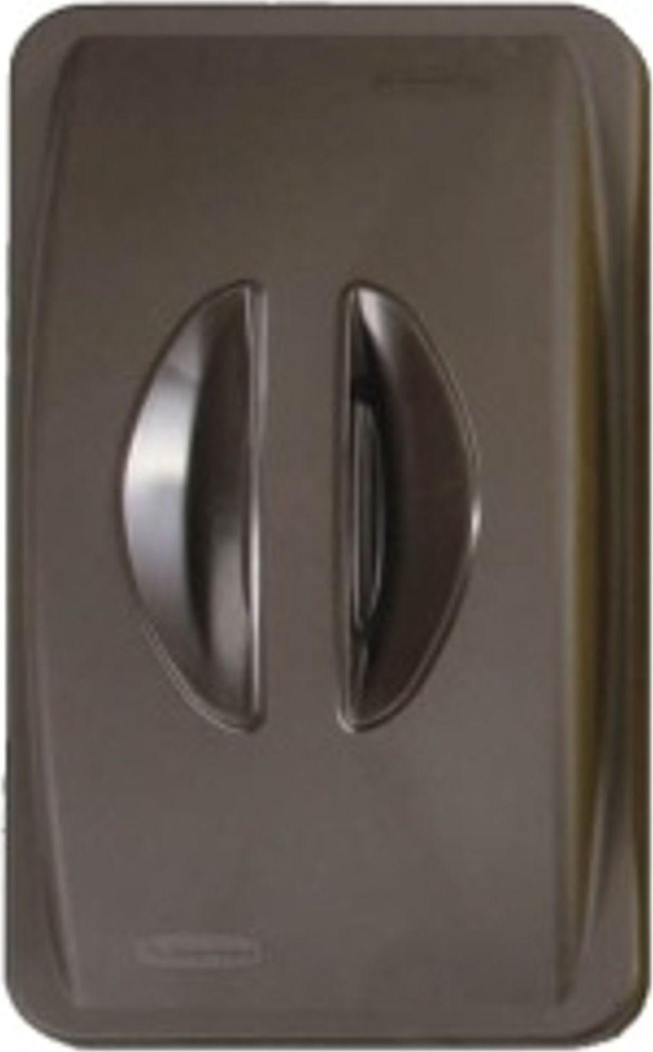 Kosz na śmieci Rubbermaid Pokrywa do pojemnika Rubbermaid SLIM JIM brązowa BIO Pokrywa do pojemnika Rubbermaid SLIM JIM brązowa BIO