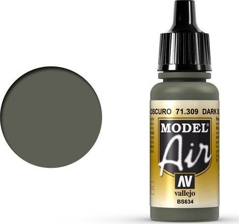 Vallejo Dark Slate Grey 71.309 uniwersalny