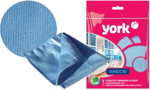 York Ściereczka z mikrofibry do okien Window 1szt. (11665968)