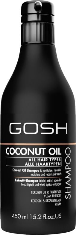 Gosh GOSH szampon do włosów COCONUT OIL 450ml
