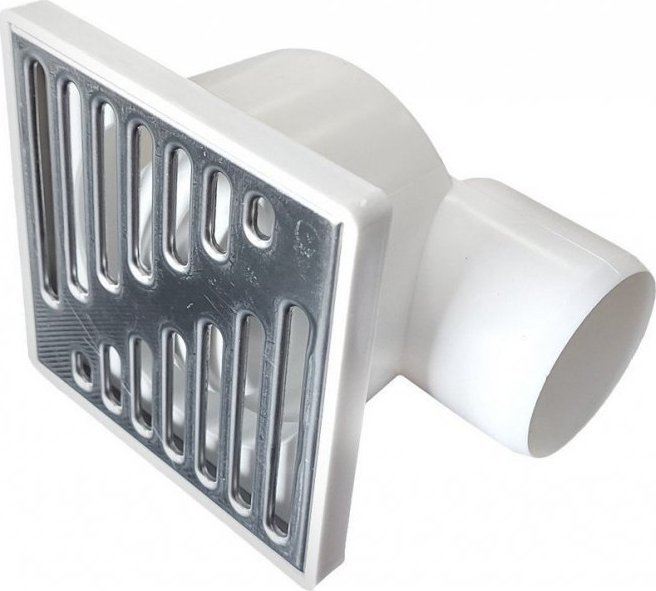 KRATKA KANALIZACYJNA 10 BOCZNA CHROM