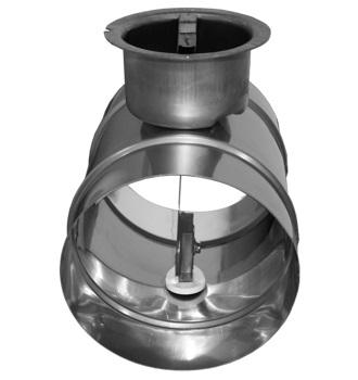 Krzys-Pol Przepustnica wentylacyjna 160mm - PROC160