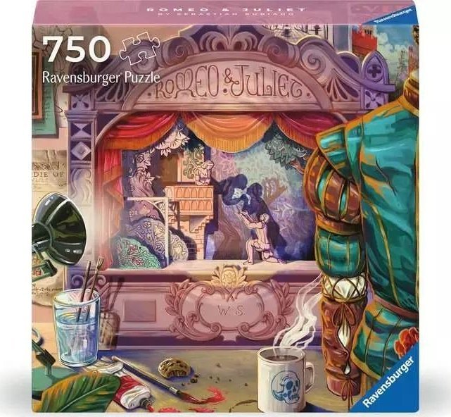 Ravensburger Puzzle Art&Soul Romeo i Julia 750 elementów