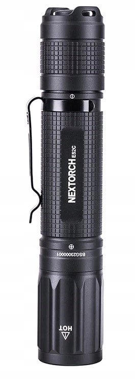 Latarka NEXTORCH Latarka E52C 3000lm/210m 5000mAh/USB-C ładowalna z obrotowym z klipsem na pasek