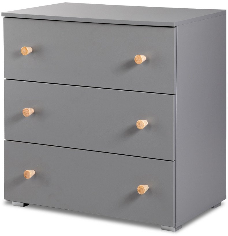 Komoda PAULINE grafit-sosna