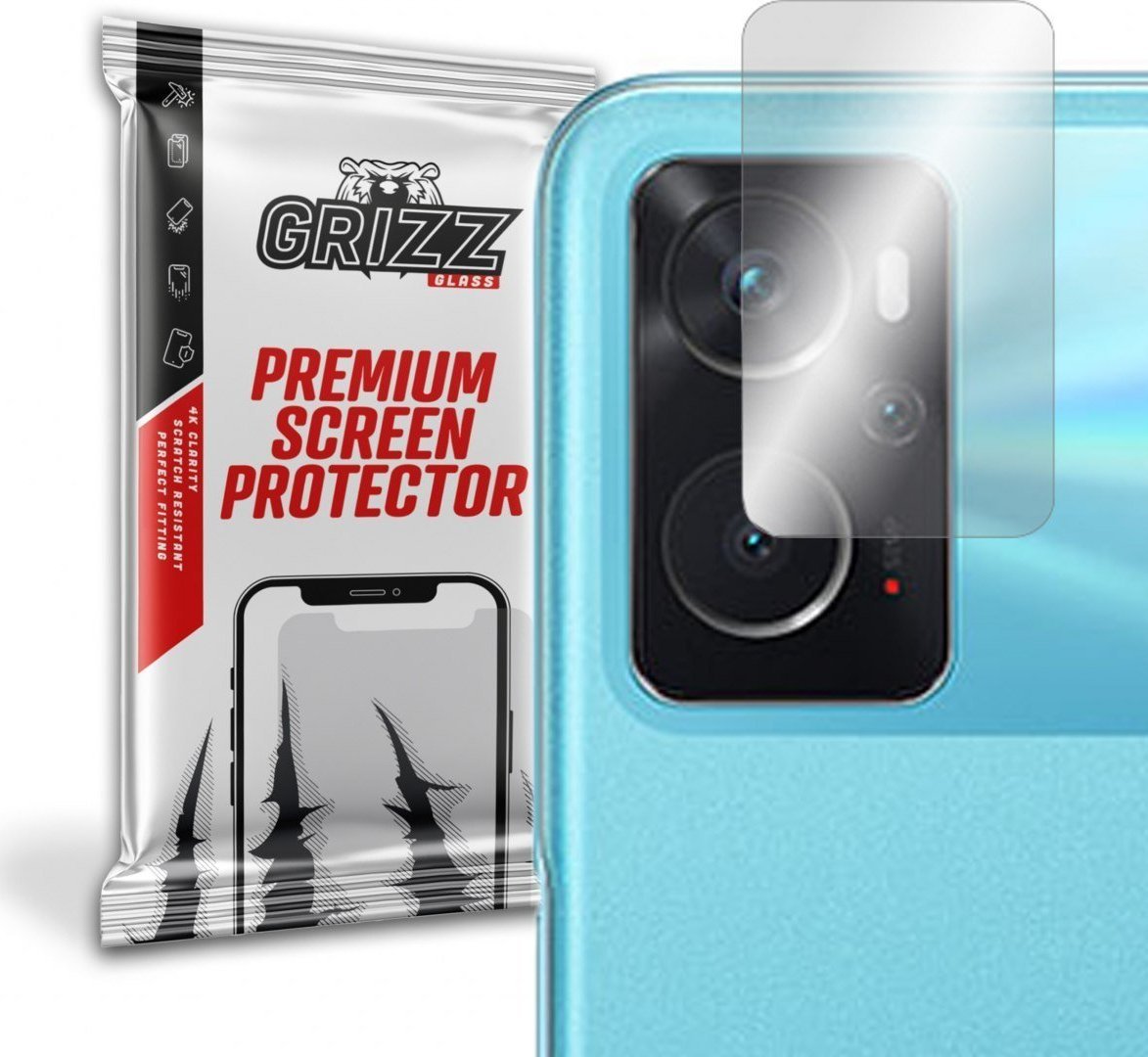 GrizzGlass Szkło hybrydowe na aparat Grizz Oppo K10