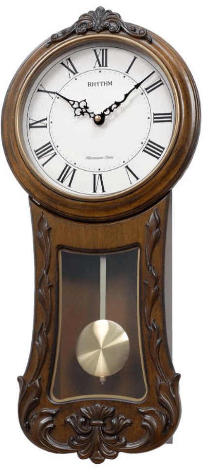 RHYTHM Zegar ścienny CMJ546NR06 58 cm kuranty