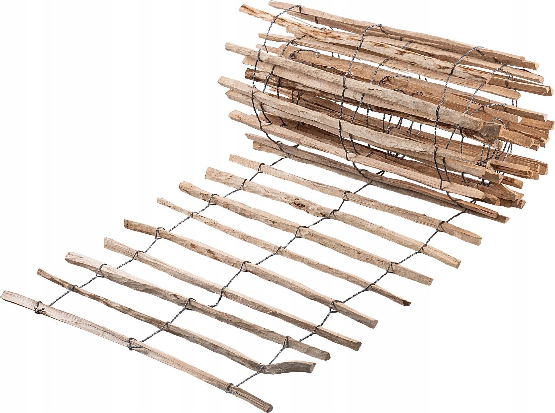 Kadax Płot Drewniany Ogrodzenie Leszczynowe 500x100 9cm