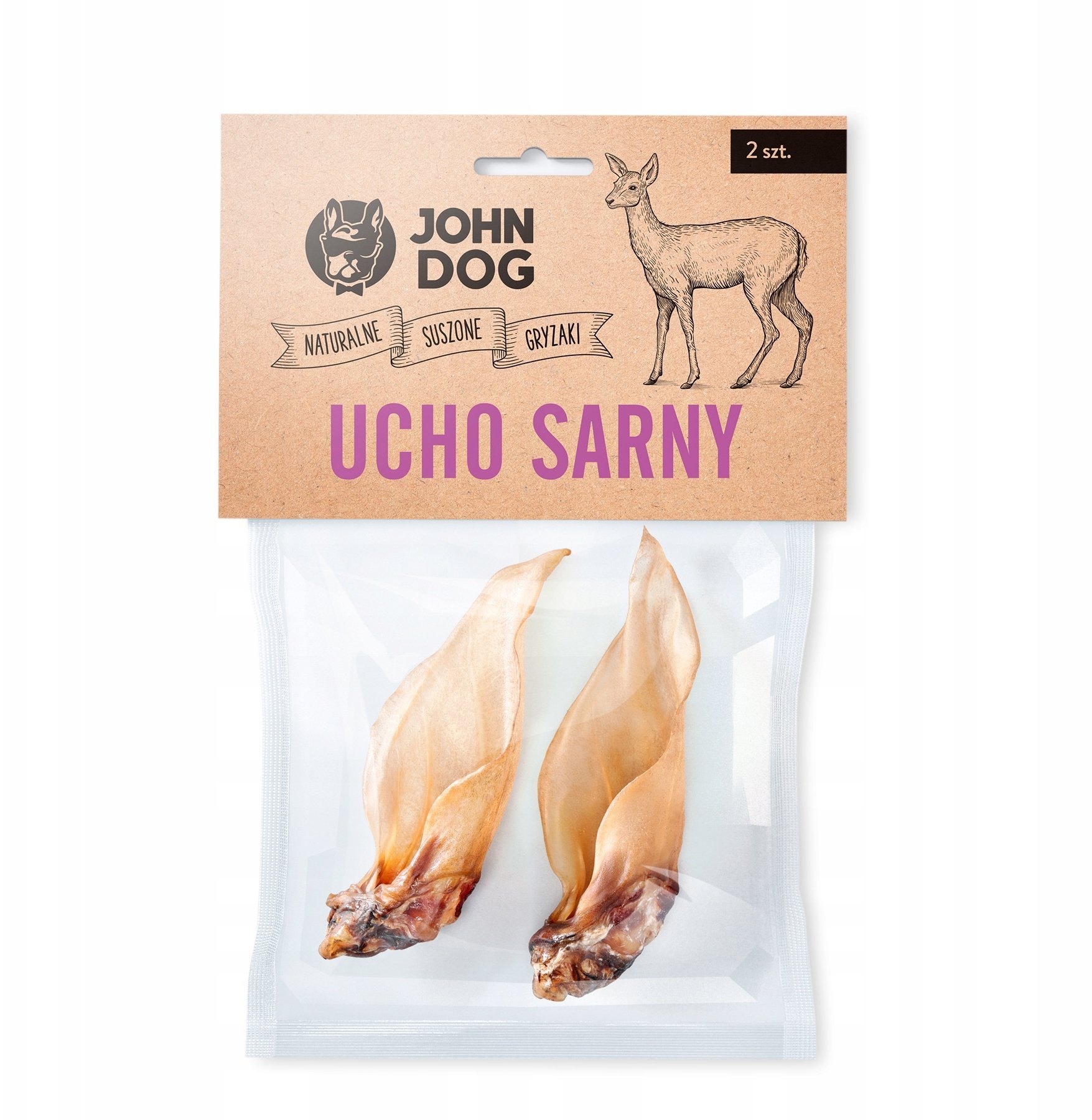 John Dog ALL Ucho sarny 2 szt.
