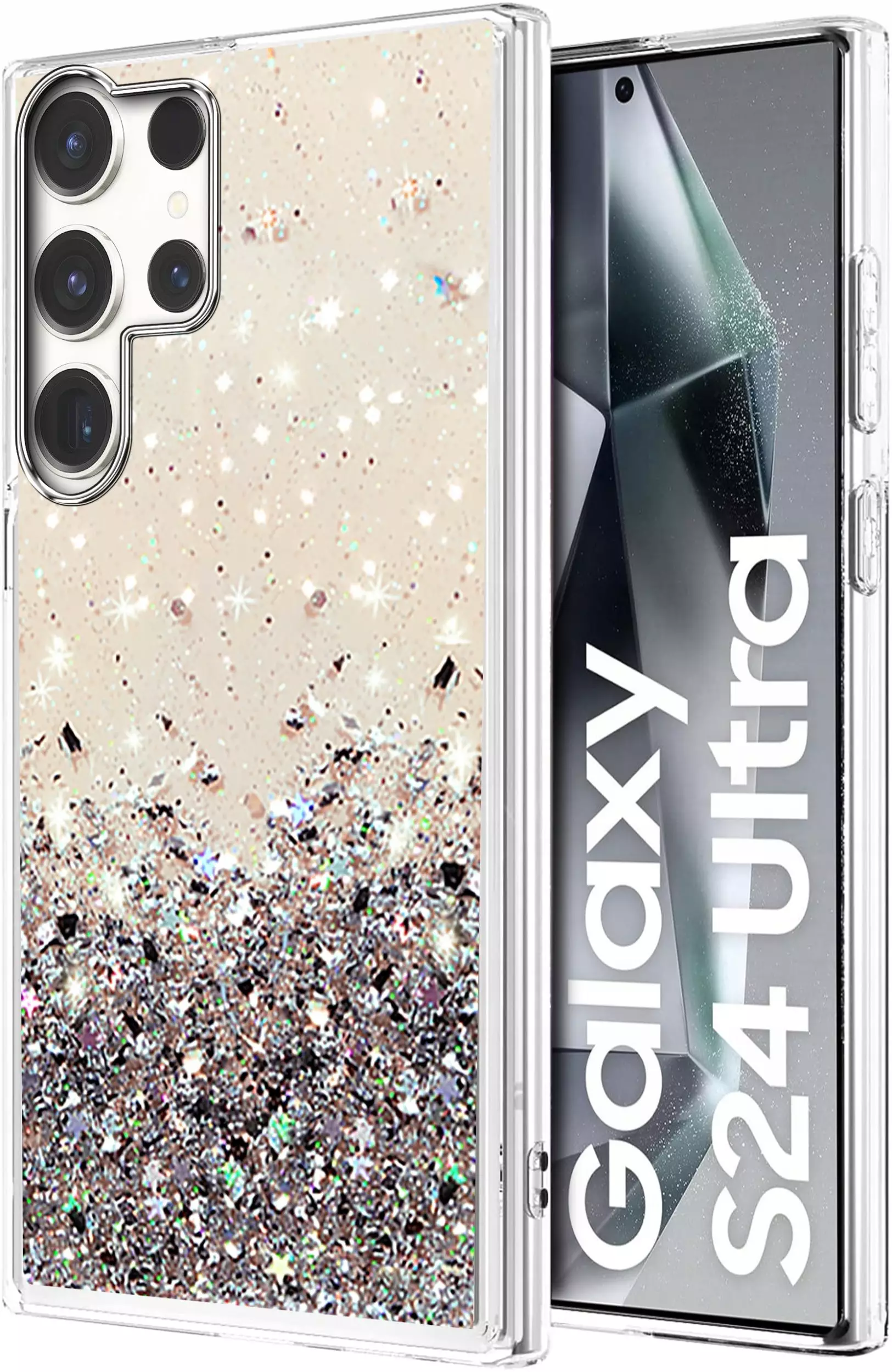 Etui do Samsung Galaxy S24 Ultra CASE BROKAT + SZKŁO OCHRONNE 9H