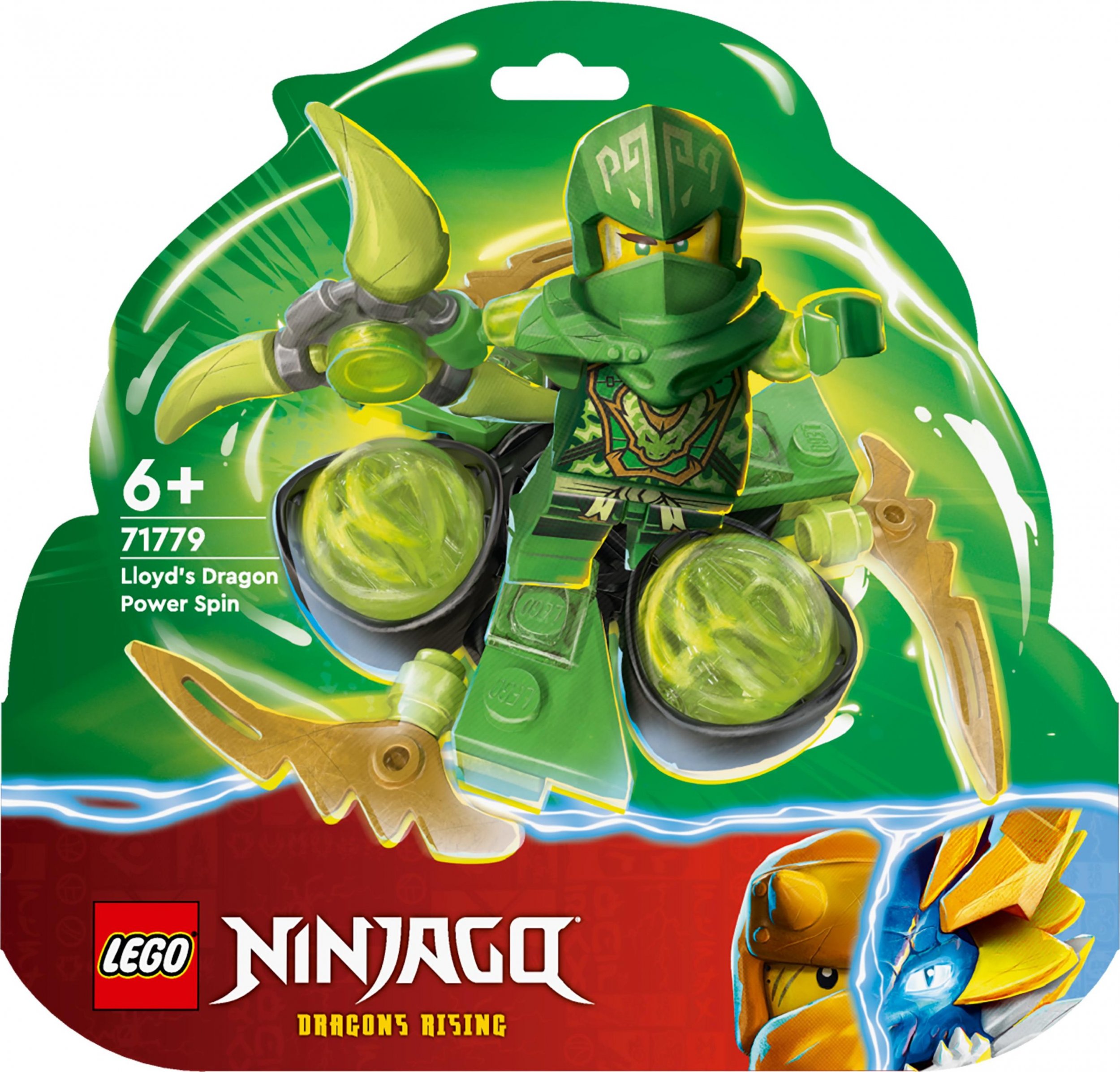 LEGO Ninjago Smocza moc Lloyda — obrót spinjitzu (71779)
