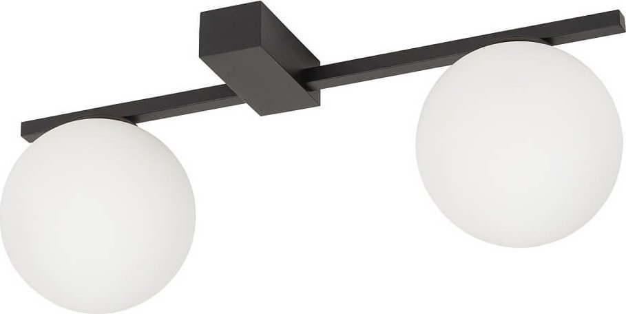 Lampa sufitowa Nowodvorski Nasufitowa lampa Pik 10300 loftowa do salonu czarna biała