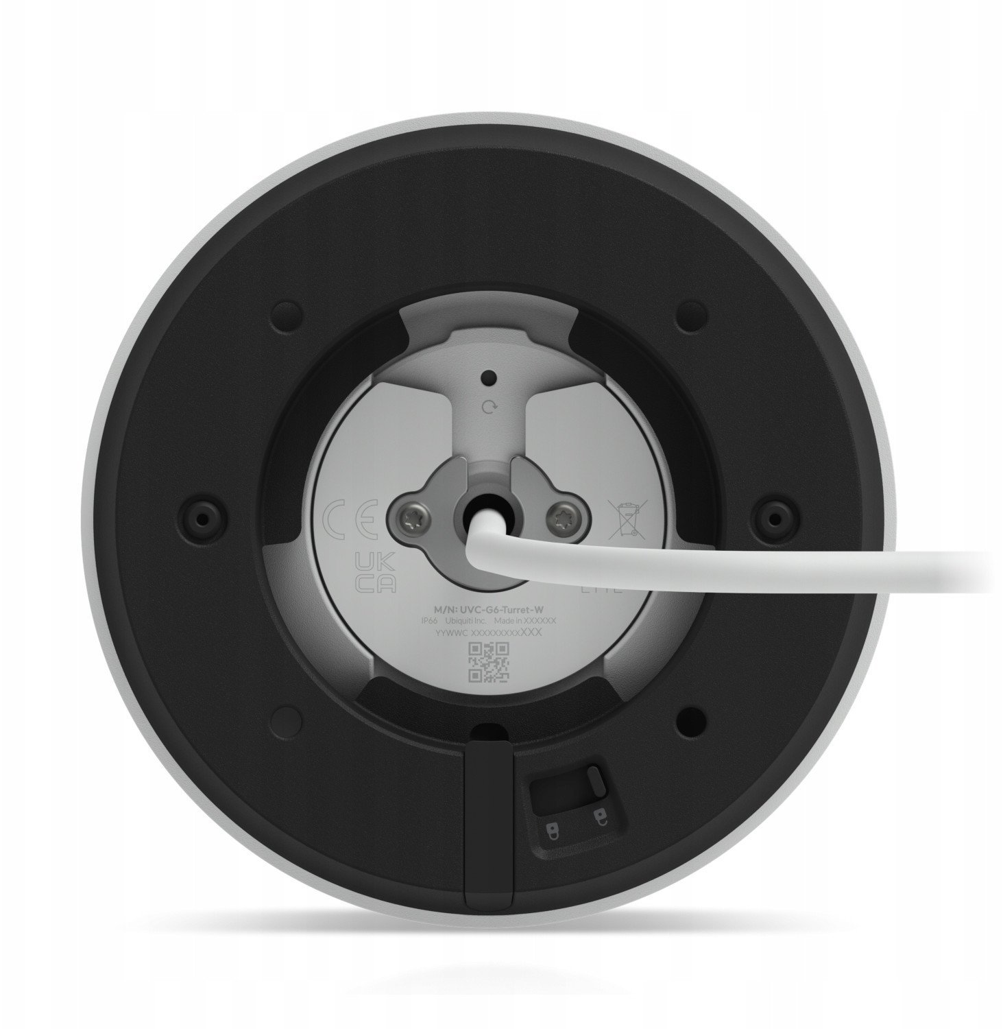 Kamera IP Ubiquiti UniFi G6 Turret White (UVC-G6-Turret-W)