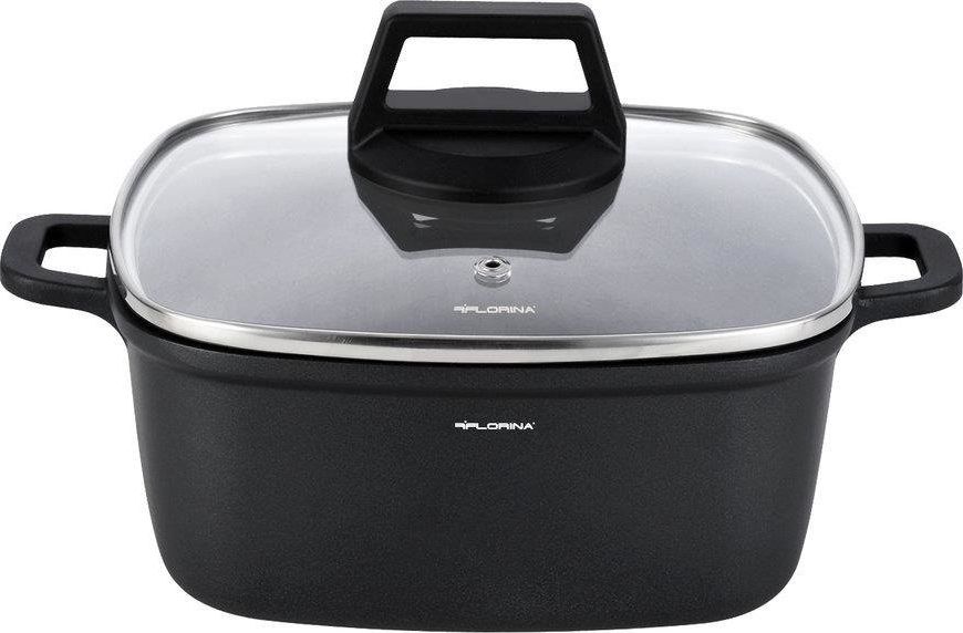 Florina Garnek aluminiowy Florina Chef kwadratowy 20 x 20 x 8 cm 2,6 l