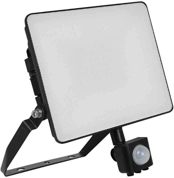 Naświetlacz V-TAC Projektor LED z motion sensor FLUXI MC 50W 6000lm 4000K IP65 Czarny 23848-5