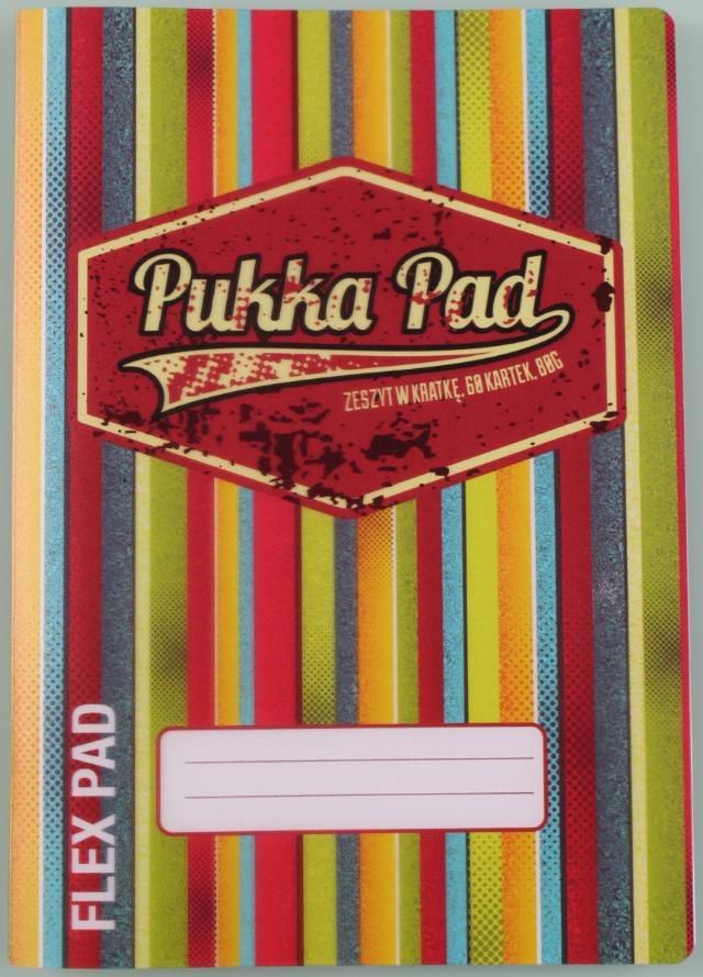 Pukka Pad Zeszyt A5, 60 kartek, Americano yellow kratka