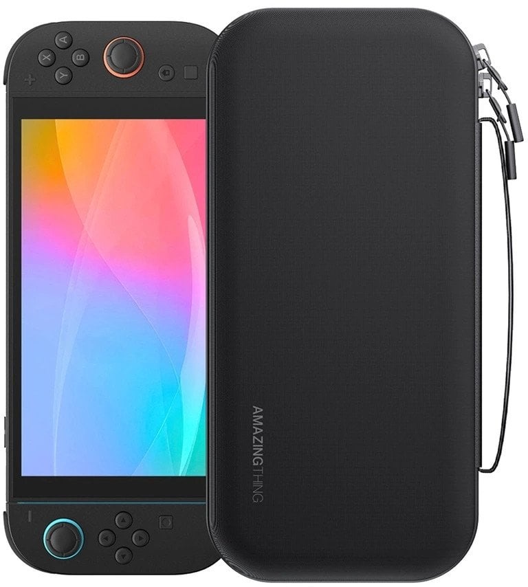 Etui ochronne AMAZINGTHING PlayShield Pack Kit Case futerał na Nintendo Switch 2 - czarne