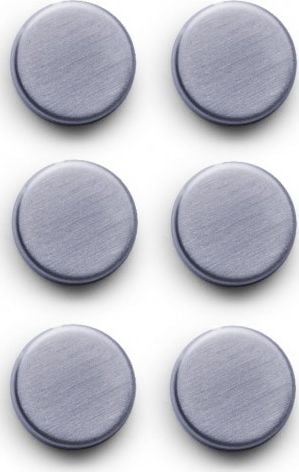 Zeller Zeller, Zestaw 6 magnesów, bardzo mocne, stal nierdzewna