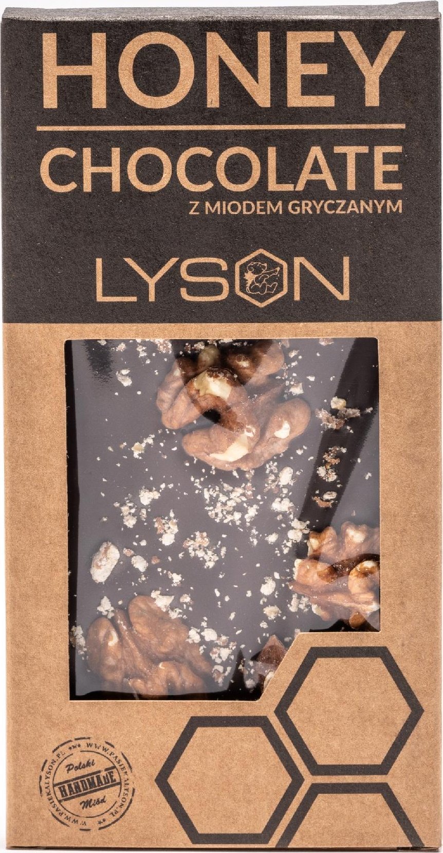 Łysoń Czekolada z miodem gryczanym 30% (CU1190) - CU1190