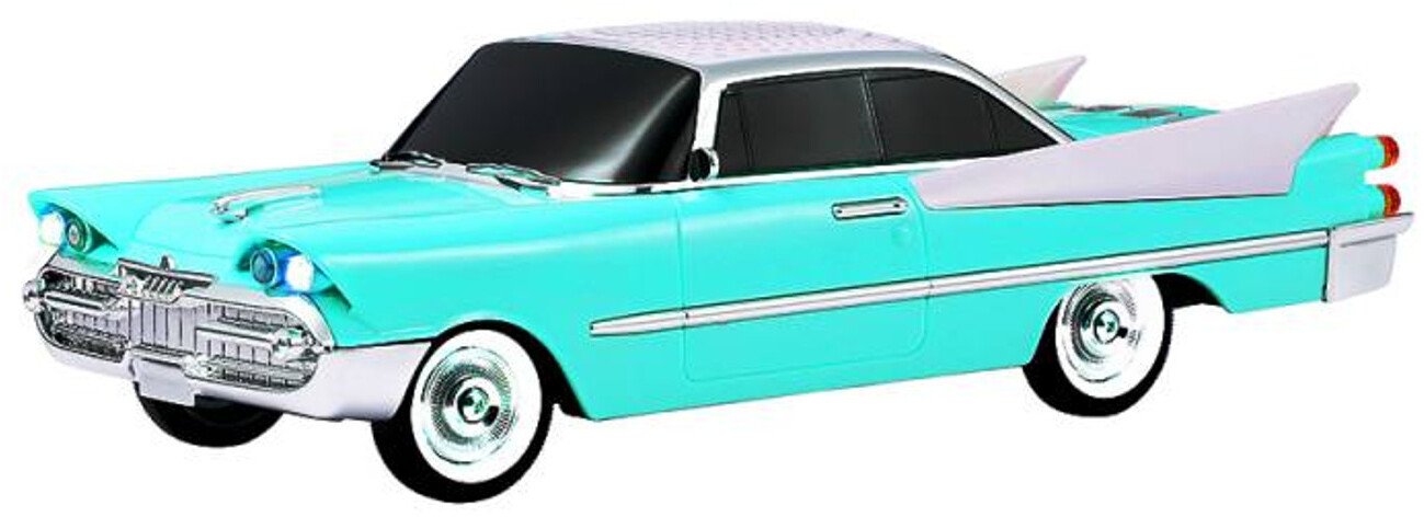 Głośnik Lamex Głośnik retro Bluetooth, 1500 mAh, Niebieski